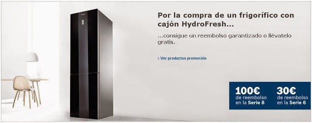 Bosch promoción Hydrofresh